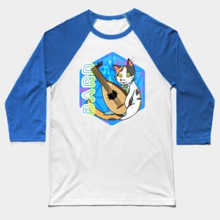 D&D Bard Cat Baseball T-Shirt